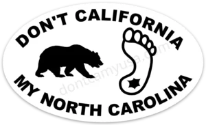 North Carolina Stickers